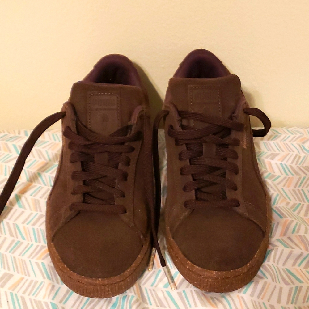 Puma Exclusive Chocolate Brown Ice Cream Sneakers